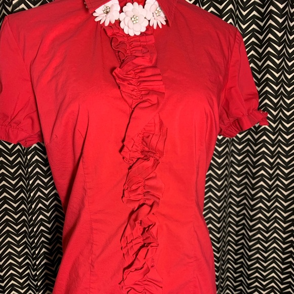 New York & Company Blouse Size L - Picture 2 of 7